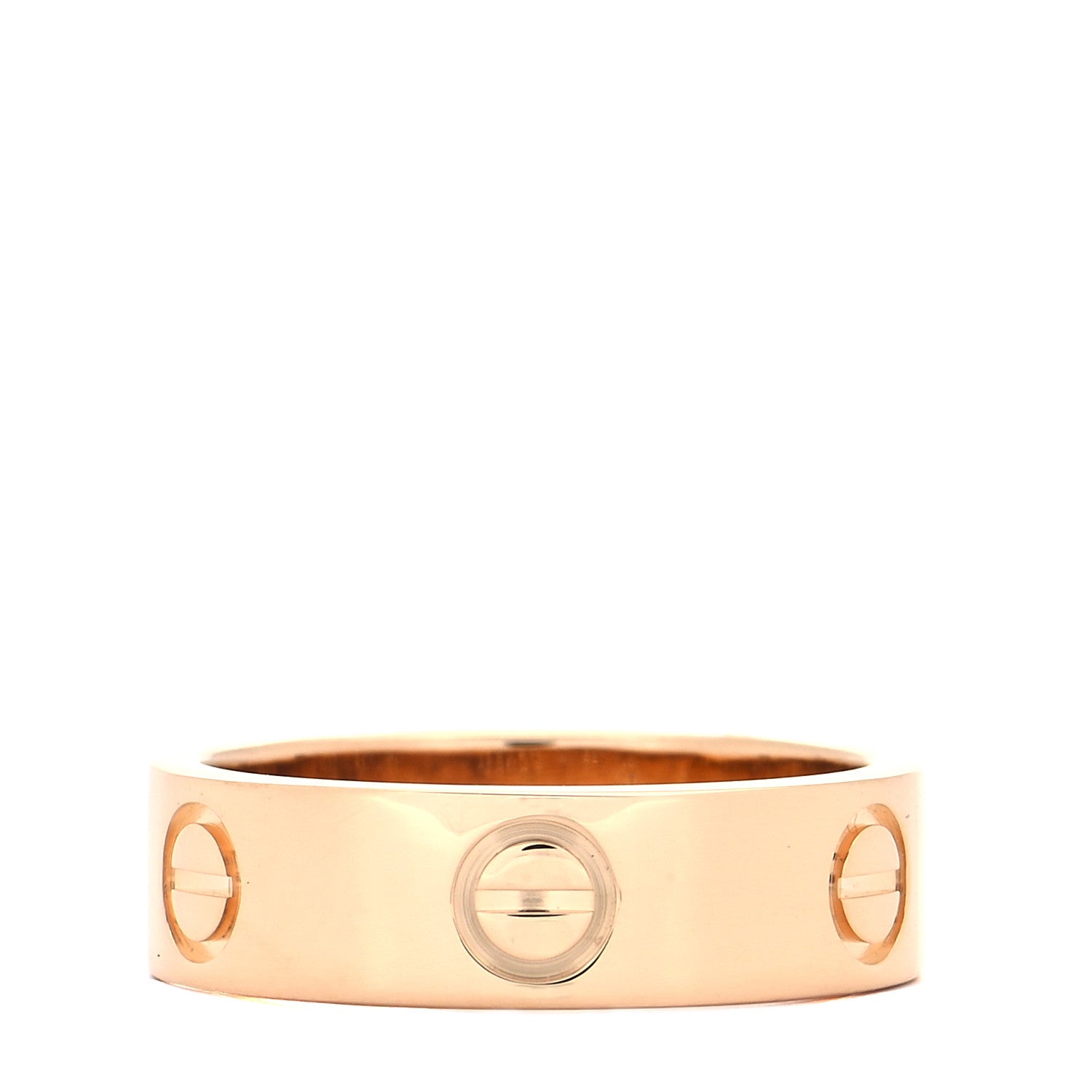 Cartier 18K Yellow Gold 5.5mm LOVE Ring 52 6 1 of 4