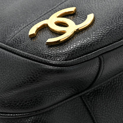 Chanel Caviar Triple CC Shoulder Bag Black 12 of 16