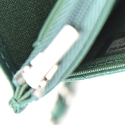 Chanel Iridescent Caviar Quilted Wallet On Chain WOC Green 9 of 11