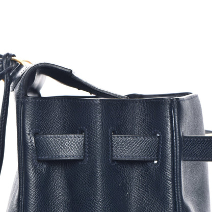 Hermes Courchevel Kelly Retourne 35 Bleu Marine 17 of 28