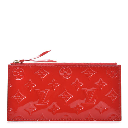 Louis Vuitton Vernis Felicie Chain Wallet Zippered Insert Cherry 1 of 6
