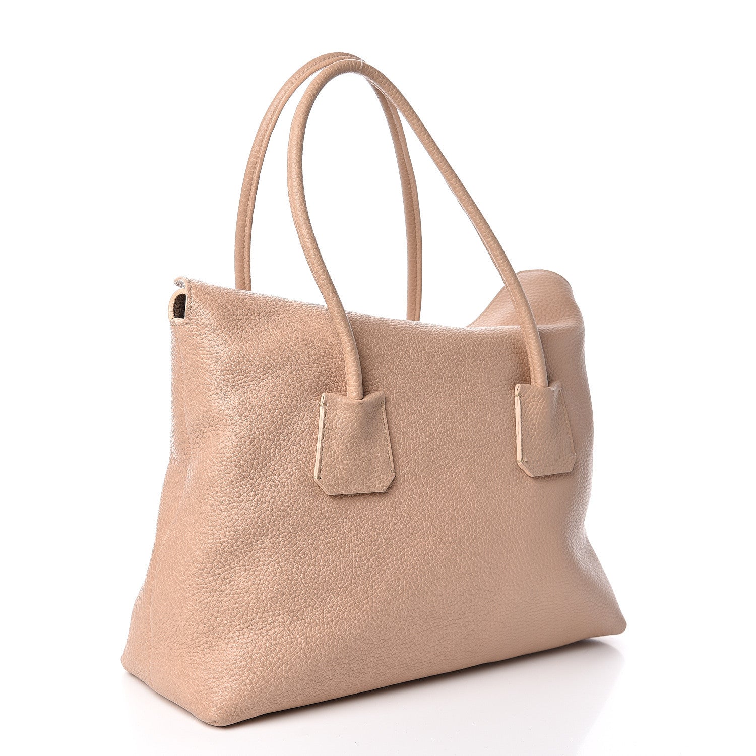 Burberry London Grainy Calfskin Medium Baynard Tote Light Nude 3 of 13