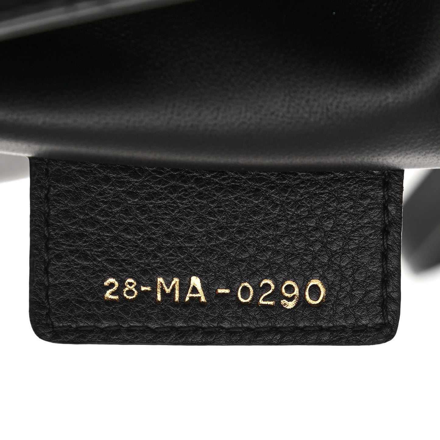 Grained Calfskin Cannage Large Caro Bag Black