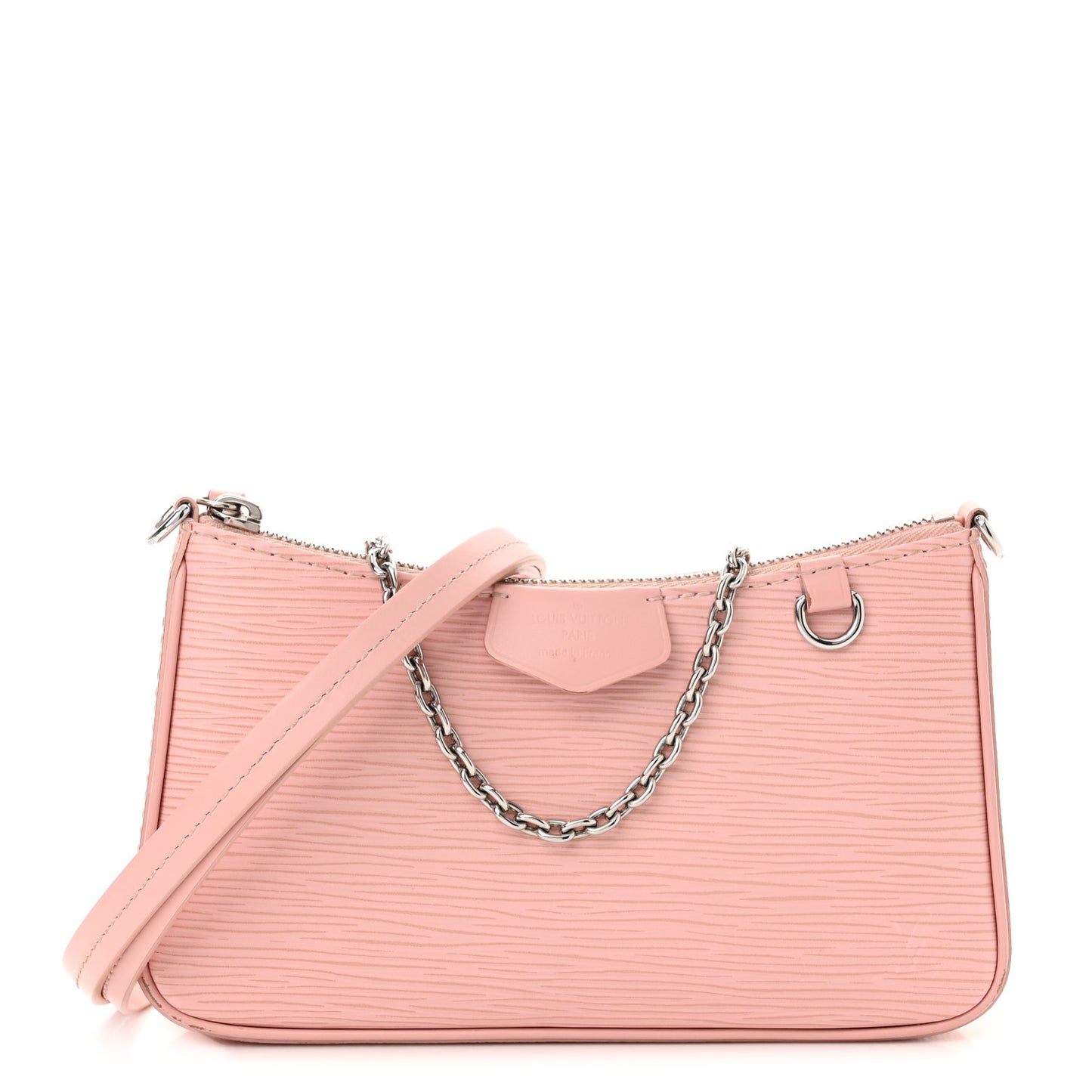 Epi Easy Pouch On Strap Rose Ballerine