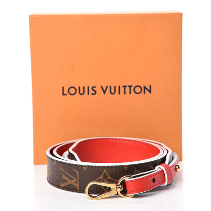 Louis Vuitton Monogram Bandouliere Shoulder Strap XL Coquelicot 6 of 6