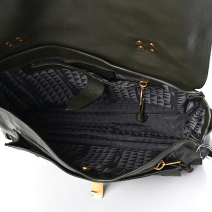 Proenza Schouler Lambskin Medium PS1 Satchel Dark Olive 4 of 4