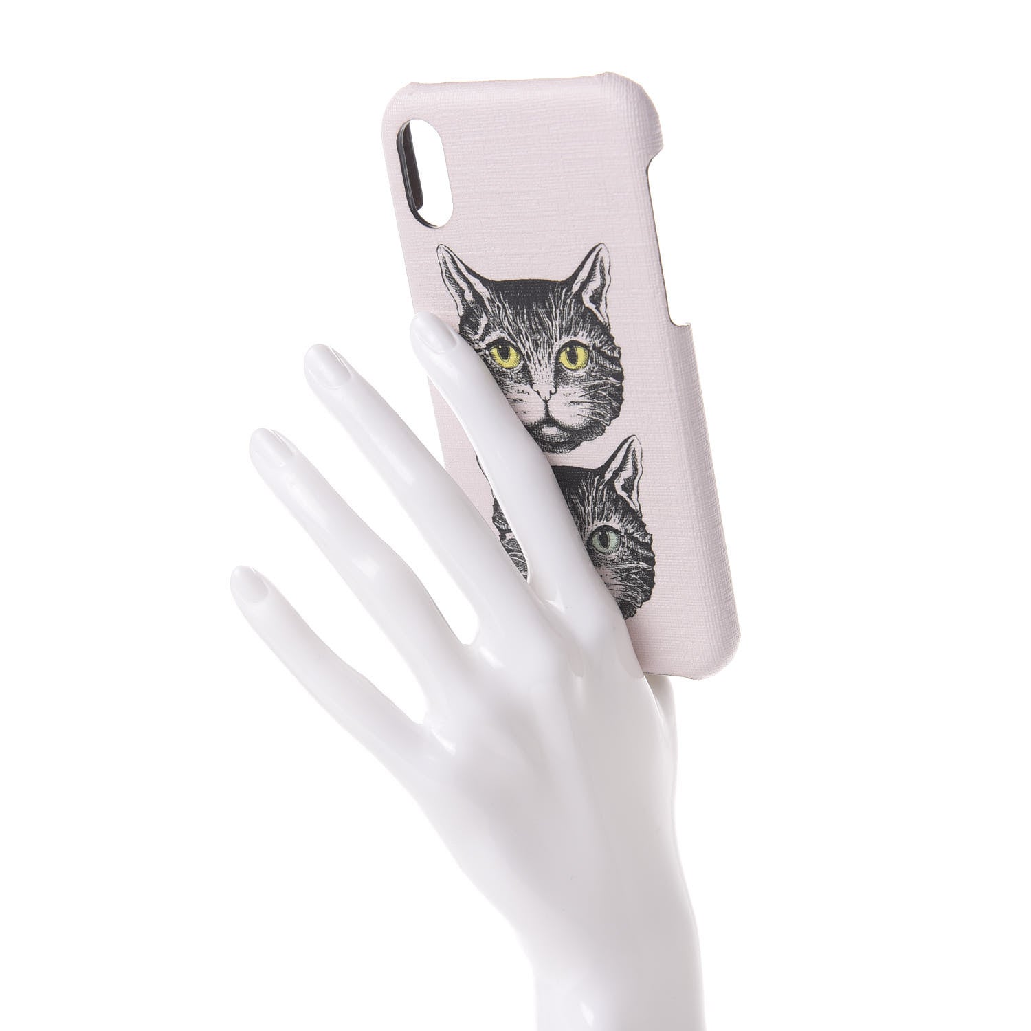 Gucci Supreme Canvas Mystic Cat iPhone X/XS Case Pink 2 of 5