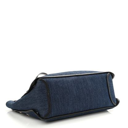 Givenchy Denim Medium Logo Bond Shopper Tote Blue 4 of 11