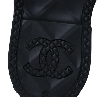 Chanel Caoutchouk CC High Boots 37 Black 8 of 11