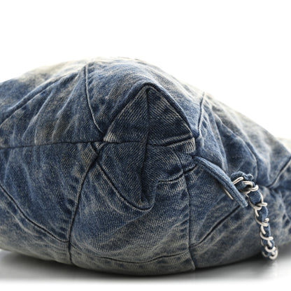 Chanel Denim Quilted Chanel 22 Backpack Blue 10 of 10