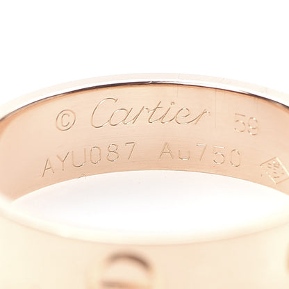 Cartier 18K Pink Gold 5.5mm LOVE Ring 59 8.75 4 of 6