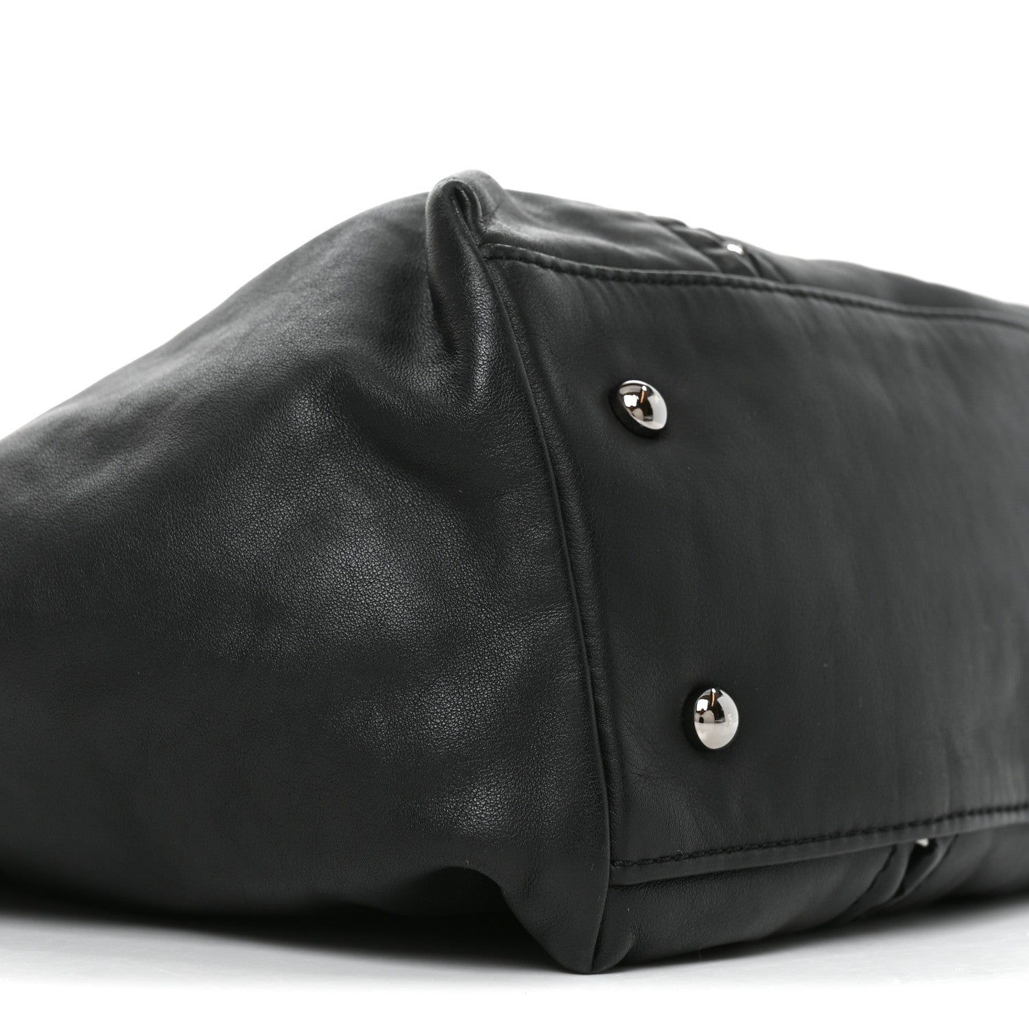 Chanel Smooth Calfskin Luxe Ligne Tote Black 8 of 10