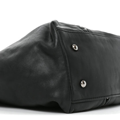 Chanel Smooth Calfskin Luxe Ligne Tote Black 8 of 10
