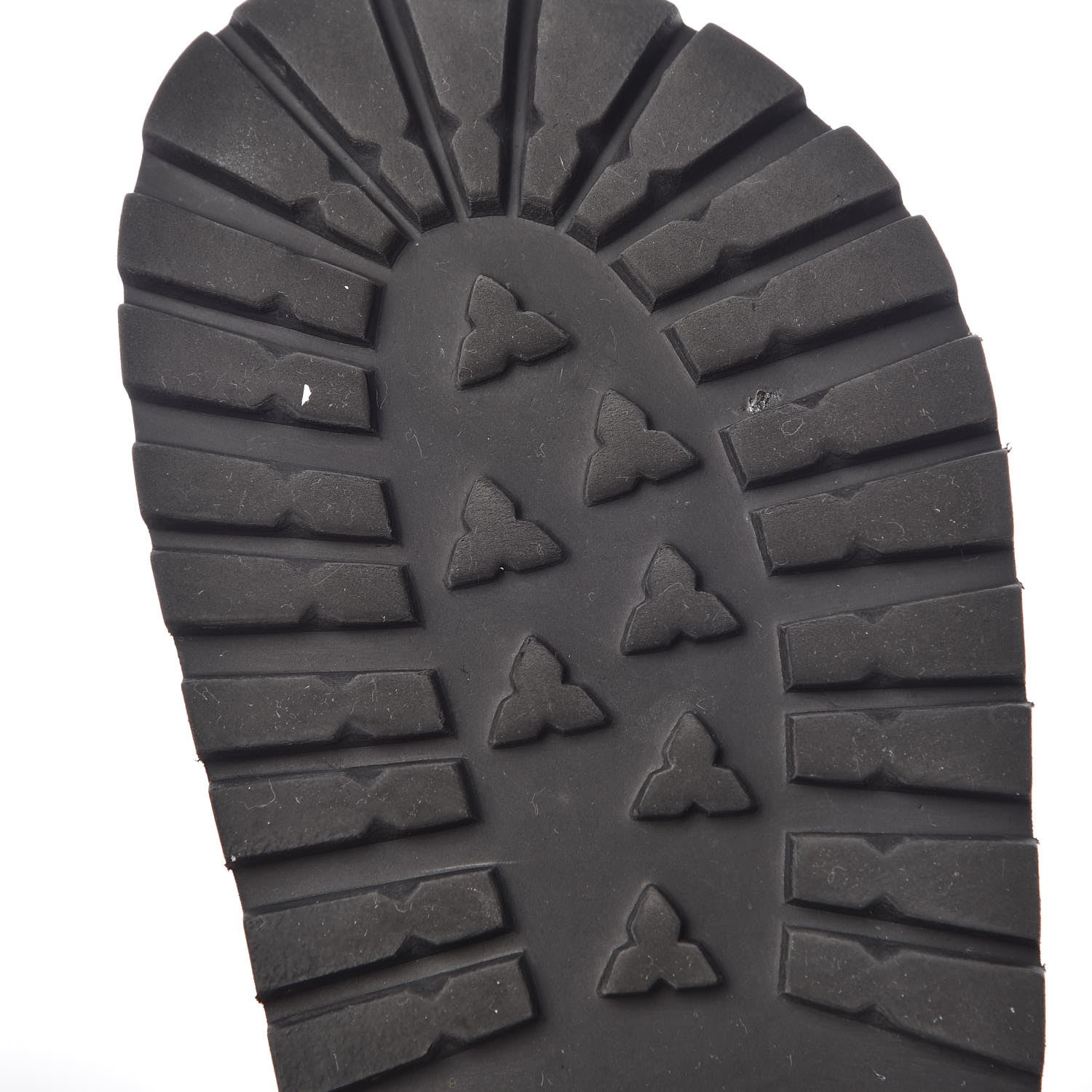 Gucci Rubber Web Mens Lug Sole Slide Sandals 5 Black Green Red 15 of 16