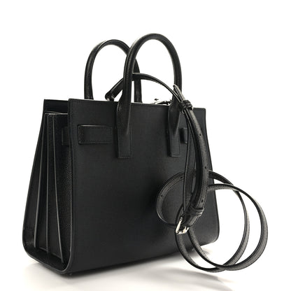 Saint Laurent Grain de Poudre Nano Sac De Jour Black 3 of 9