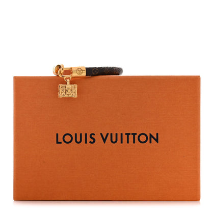 Louis Vuitton Monogram Petit Malle Charm Bracelet 17 7 of 8