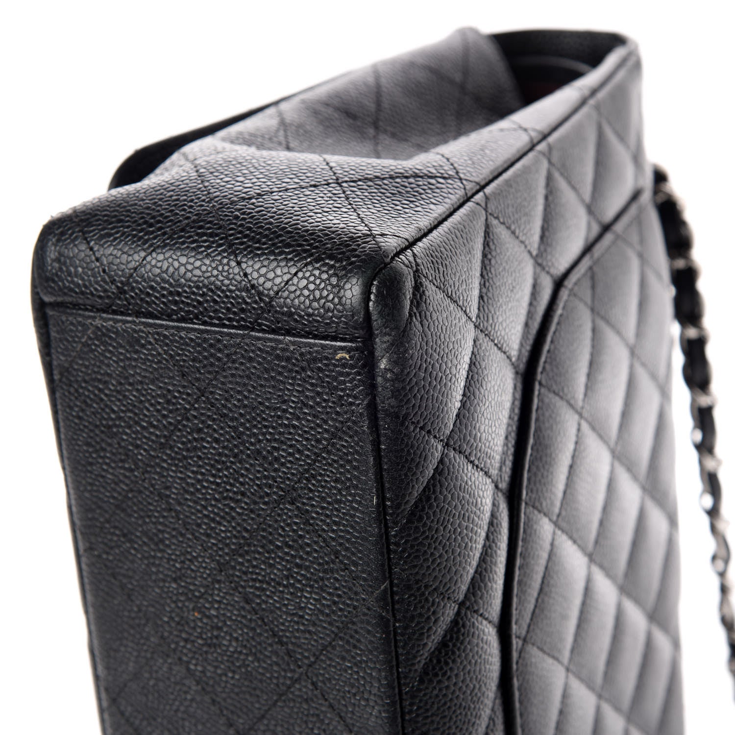 Chanel Caviar Quilted Maxi Double Flap Black 16 of 21