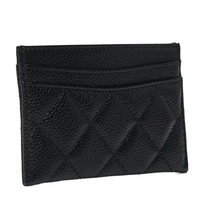 Chanel Caviar Quilted Card Holder Black 3 of 7