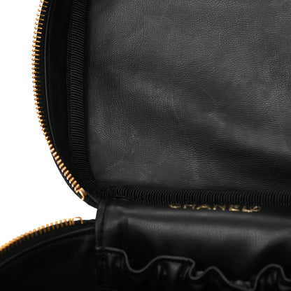Chanel Caviar Vanity Cosmetic Case Black 9 of 11