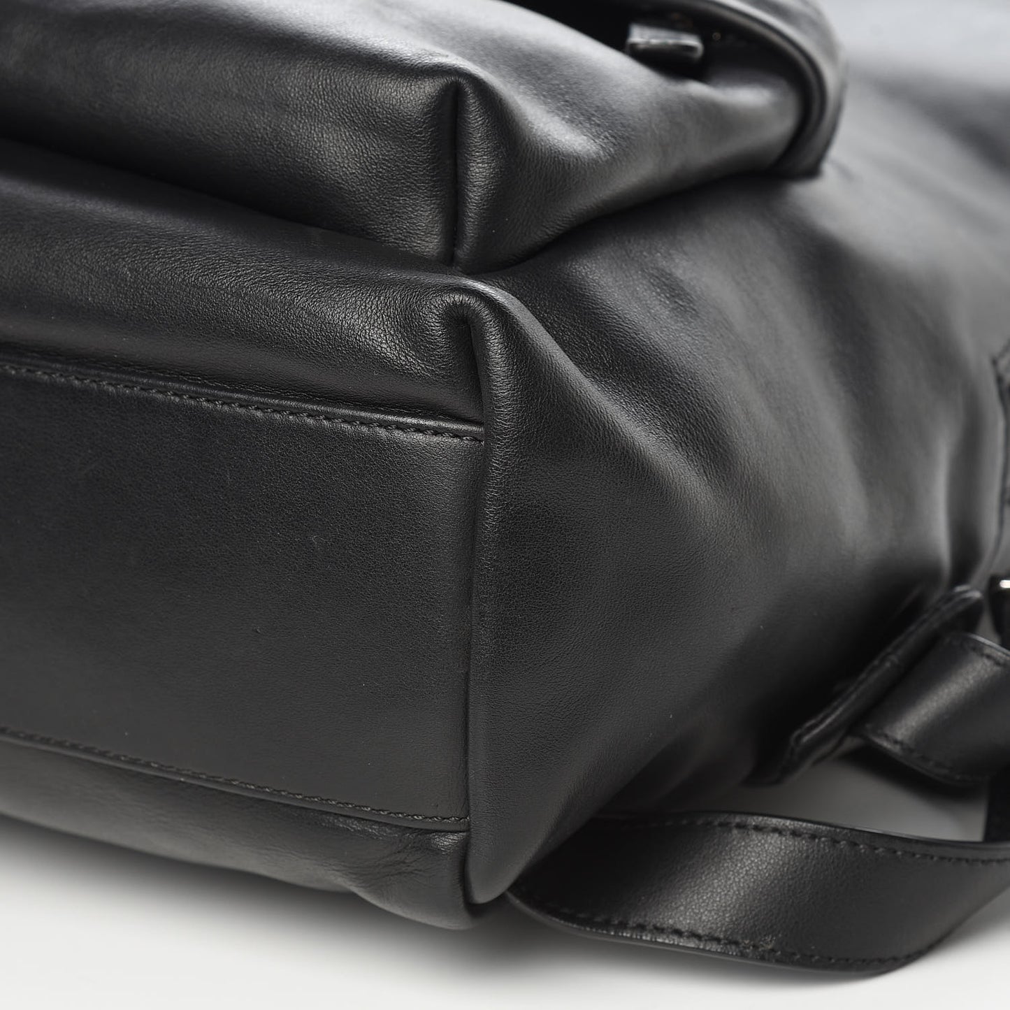 Calfskin Studded Star Small Backpack Black