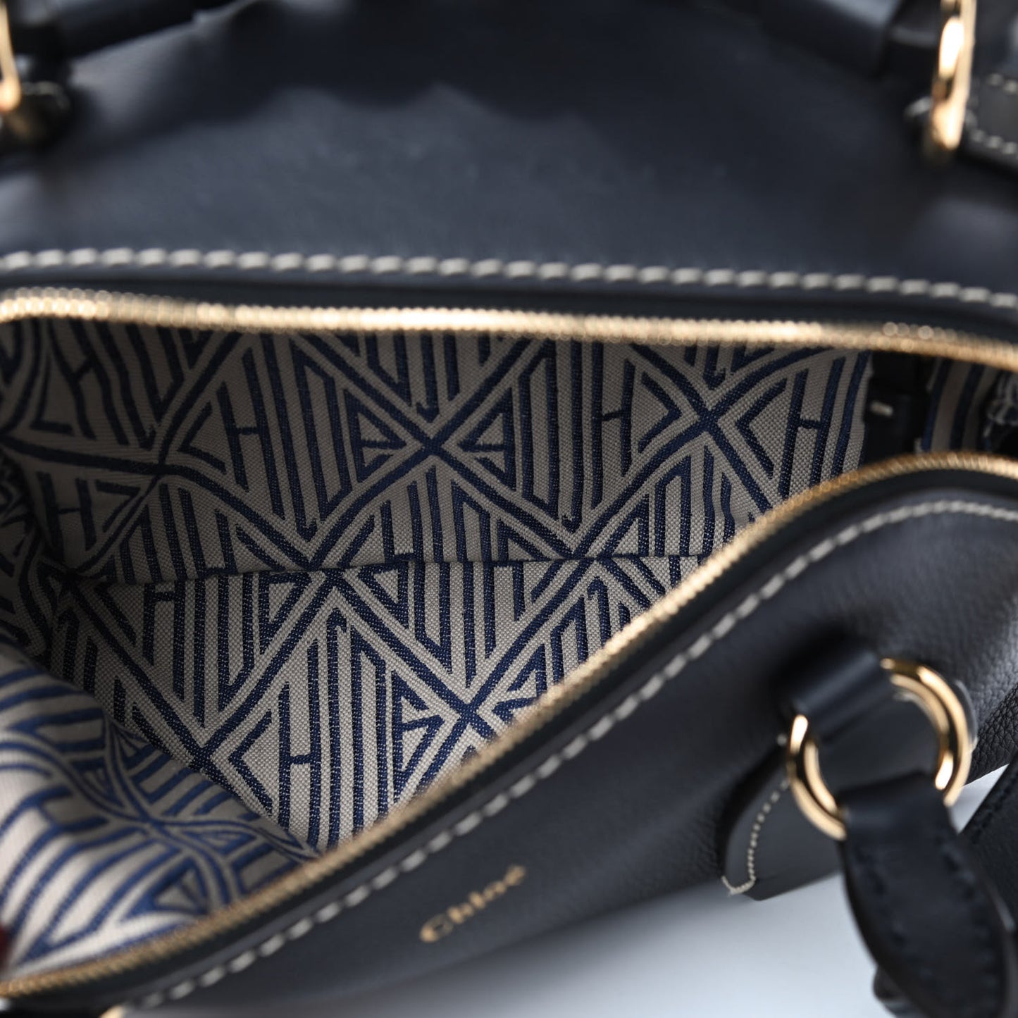 Calfskin Small Daria Full Blue