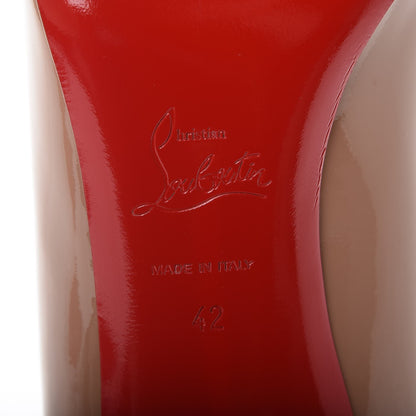 Christian Louboutin Patent Simple 100 Pumps 42 Nude 6 of 10