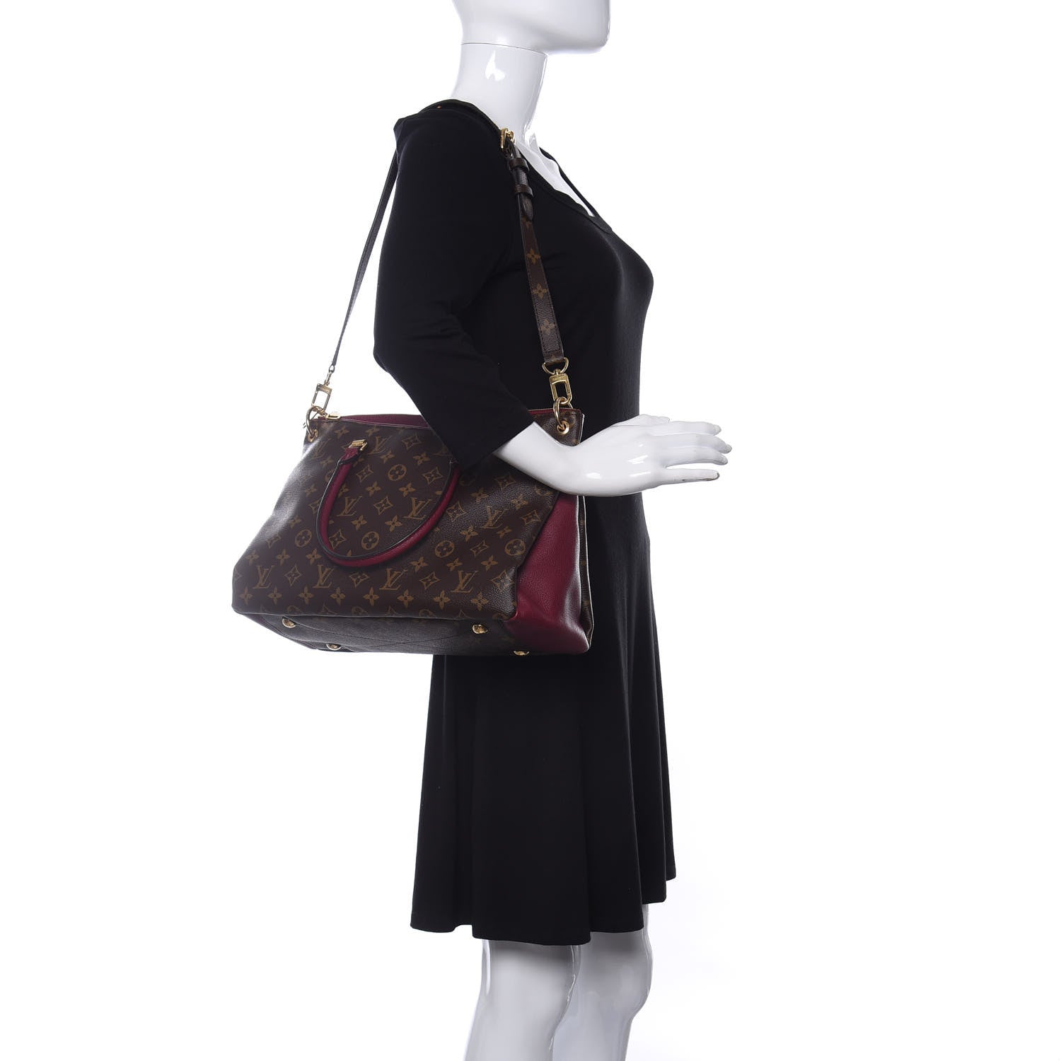 Louis Vuitton Monogram Pallas Full Raisin 2 of 11