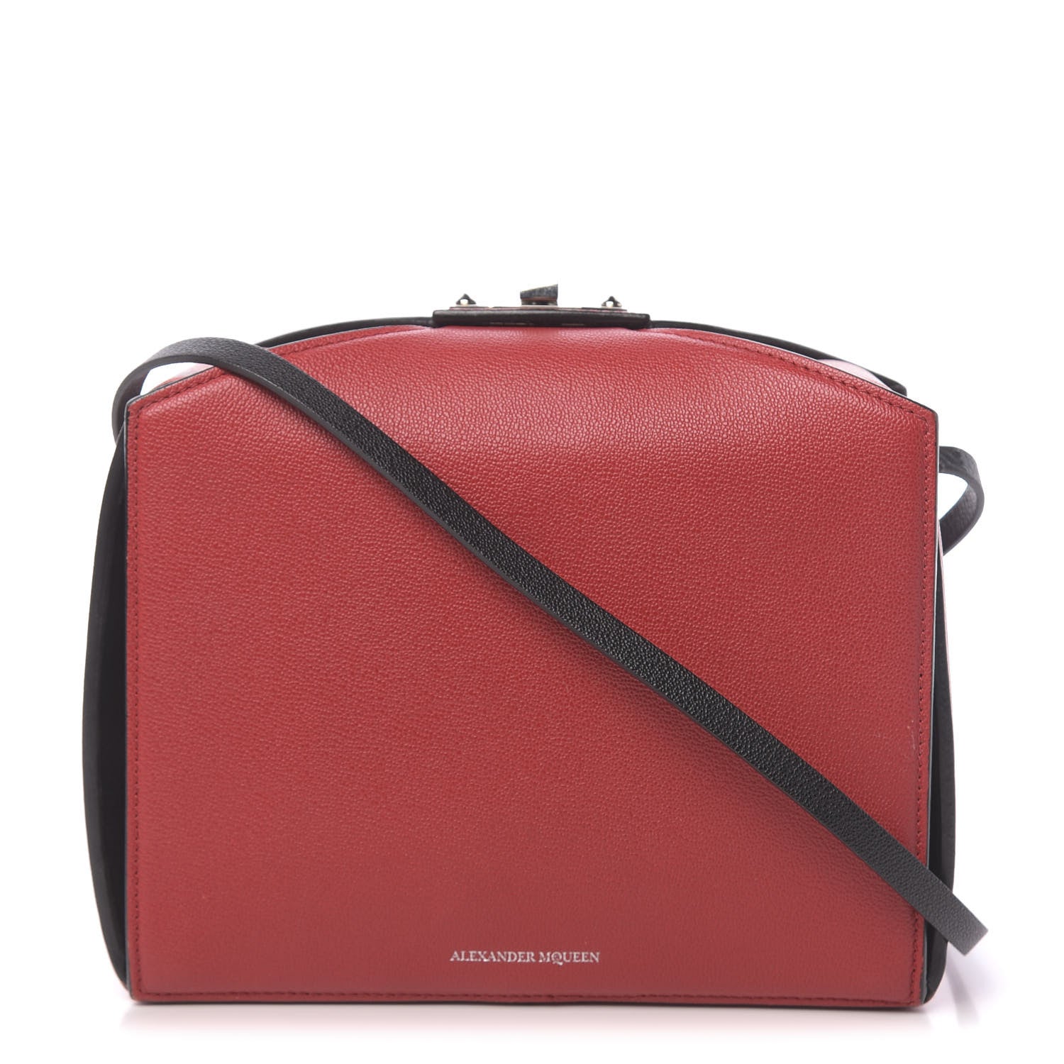 Alexander McQueen Calfskin Box Shoulder Bag Multicolor 1 of 9
