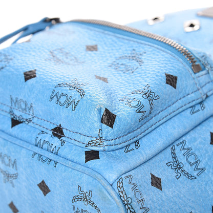 MCM Visetos Mini Stark Backpack Blue 14 of 17