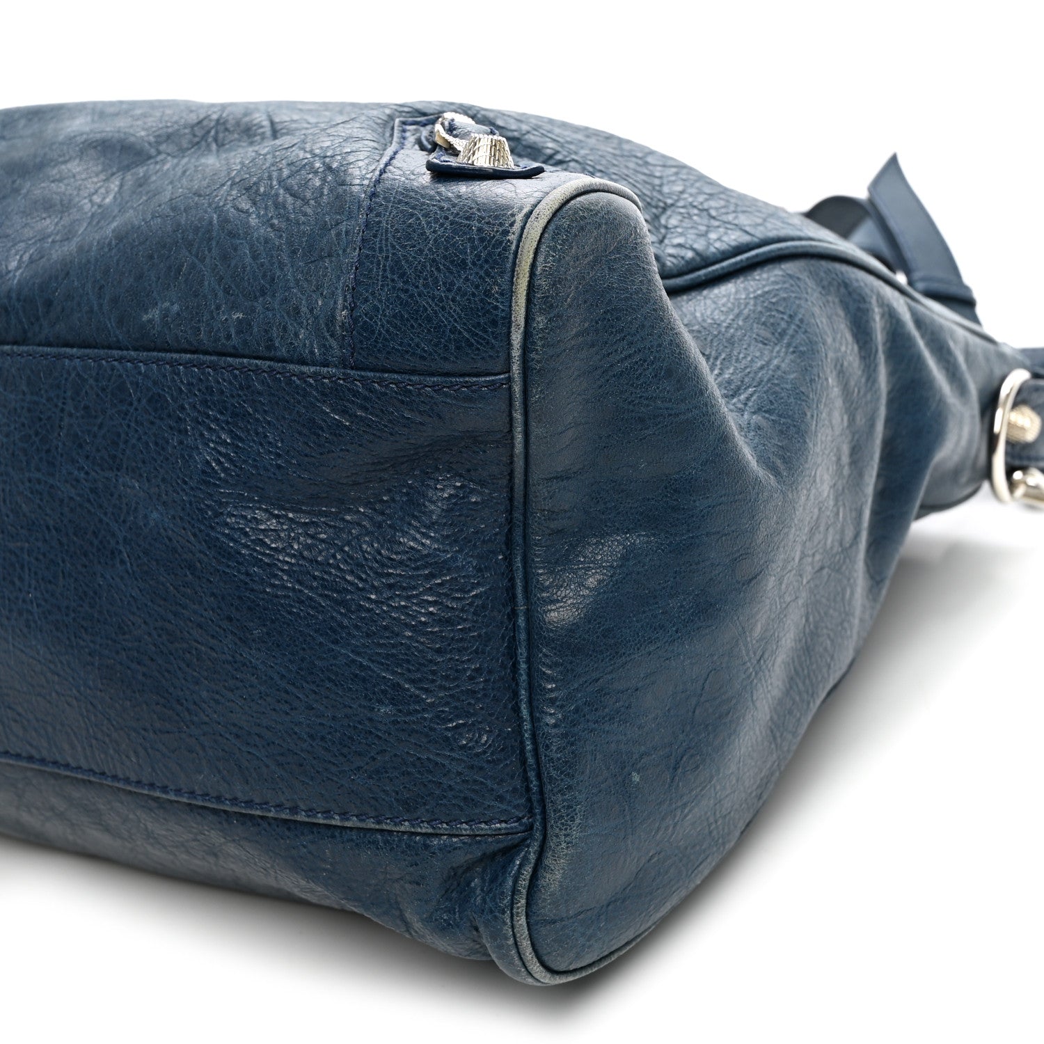 Balenciaga Agneau Giant 12 Silver Hardware Velo Bleu Mineral 11 of 14