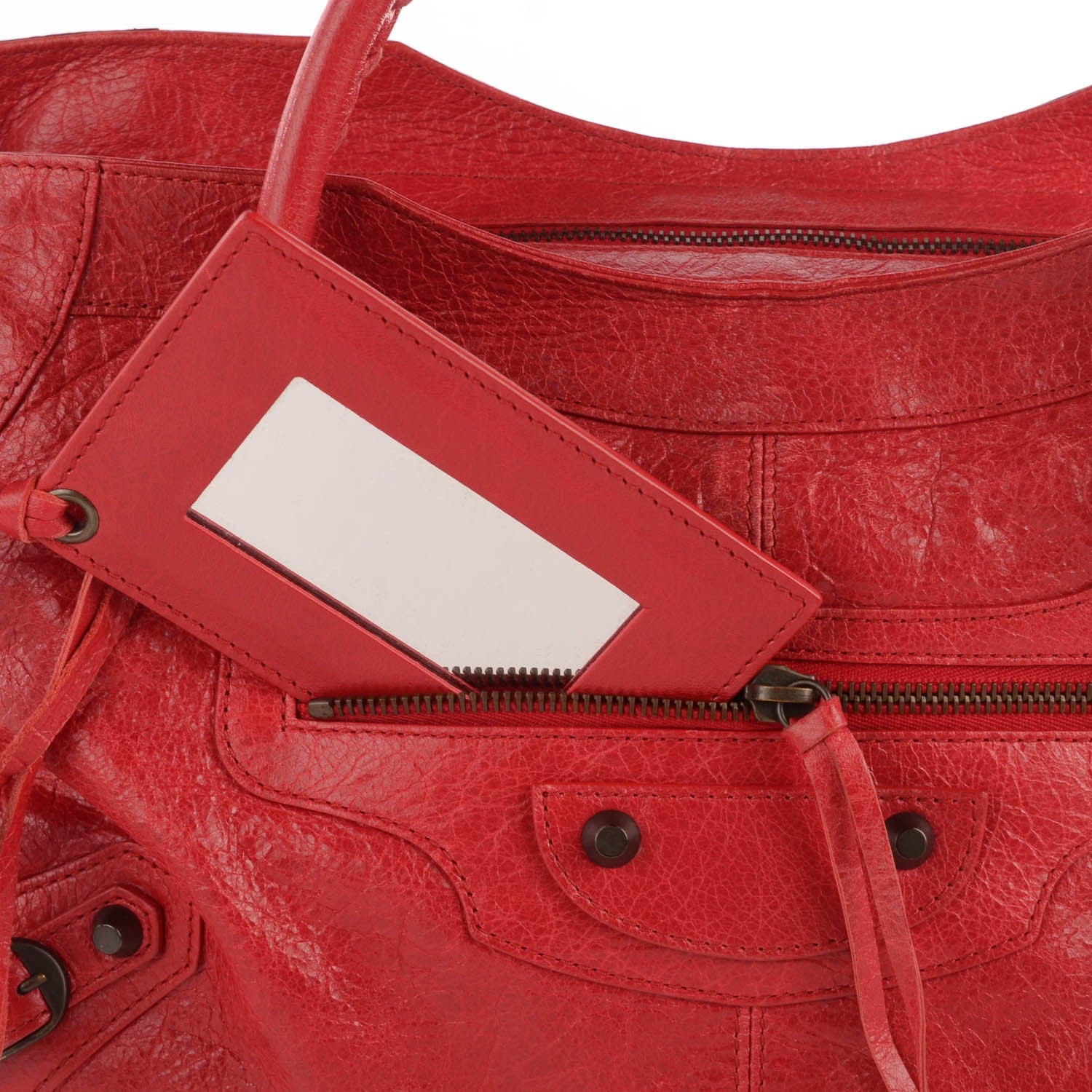 Balenciaga Agneau Classic Hardware Part Time Rouge Cardinal 15 of 15