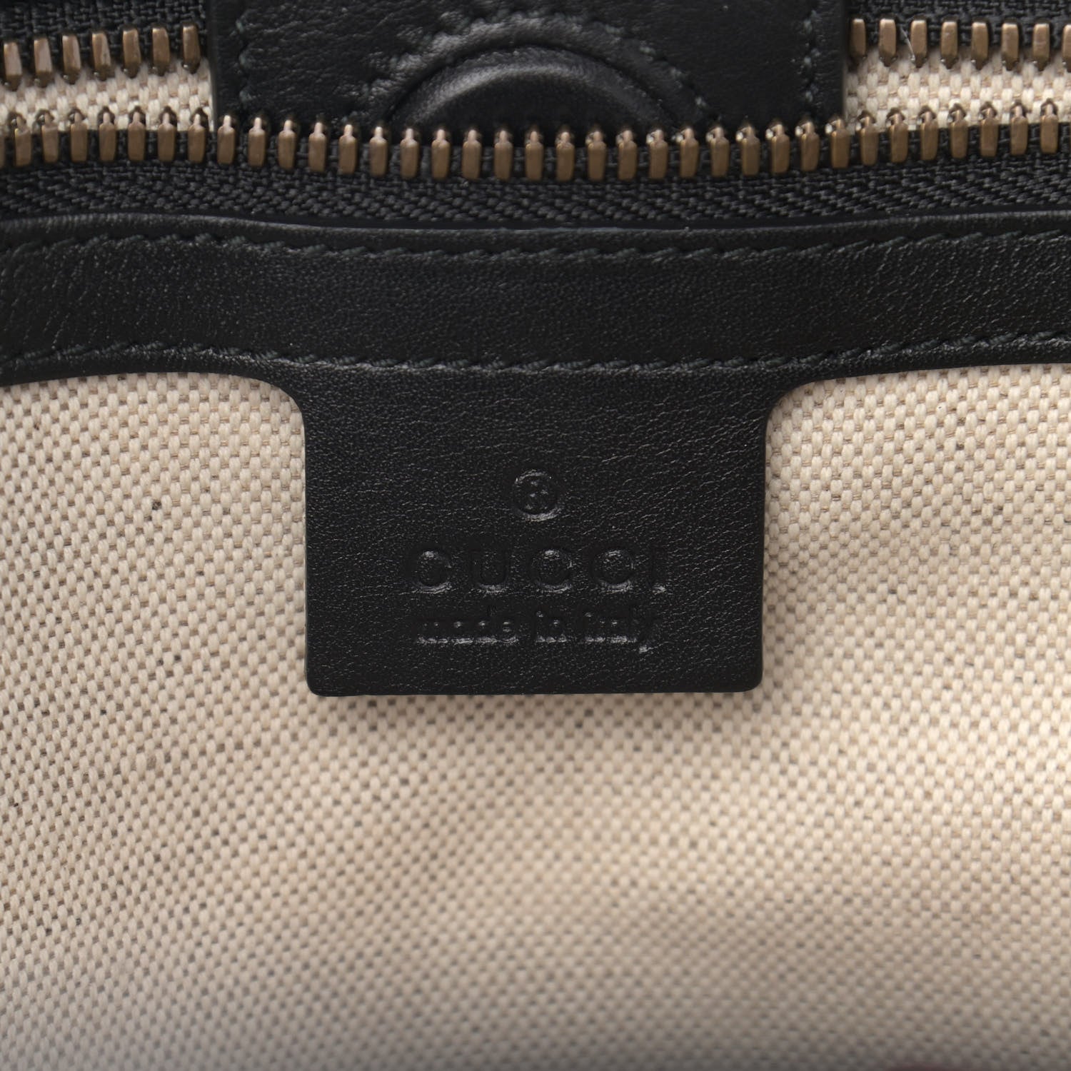 Gucci GG Supreme Monogram L'Aveugle Par Amour Print Vertical Tote Black 6 of 10