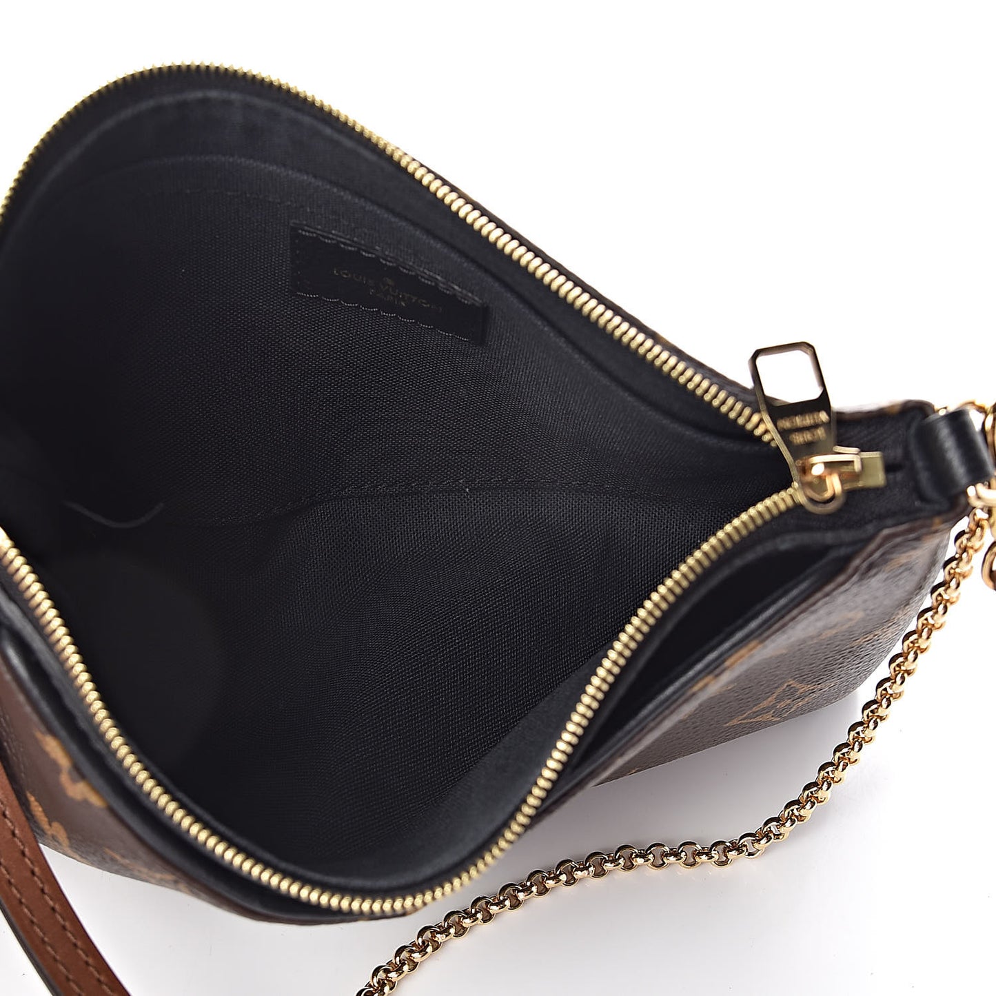 Monogram Pallas Clutch Black