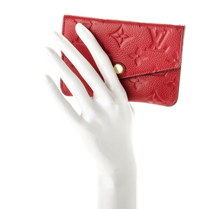 Louis Vuitton Empreinte Key Pouch Cherry 2 of 7