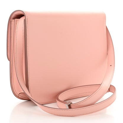 Celine Smooth Calfskin Medium Classic Box Flap Bag Pink 3 of 10
