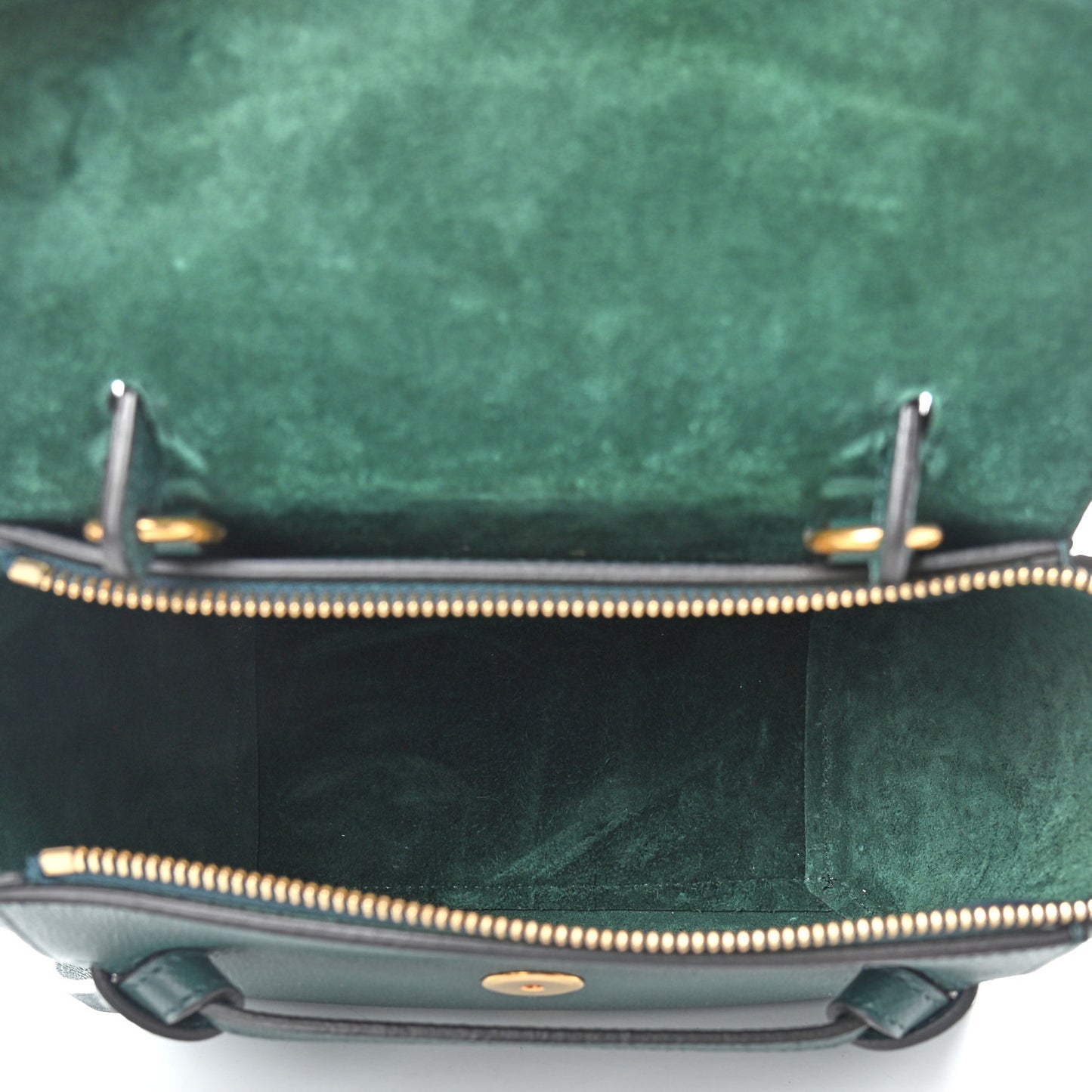 Grained Calfskin Nano Belt Bag Amazone