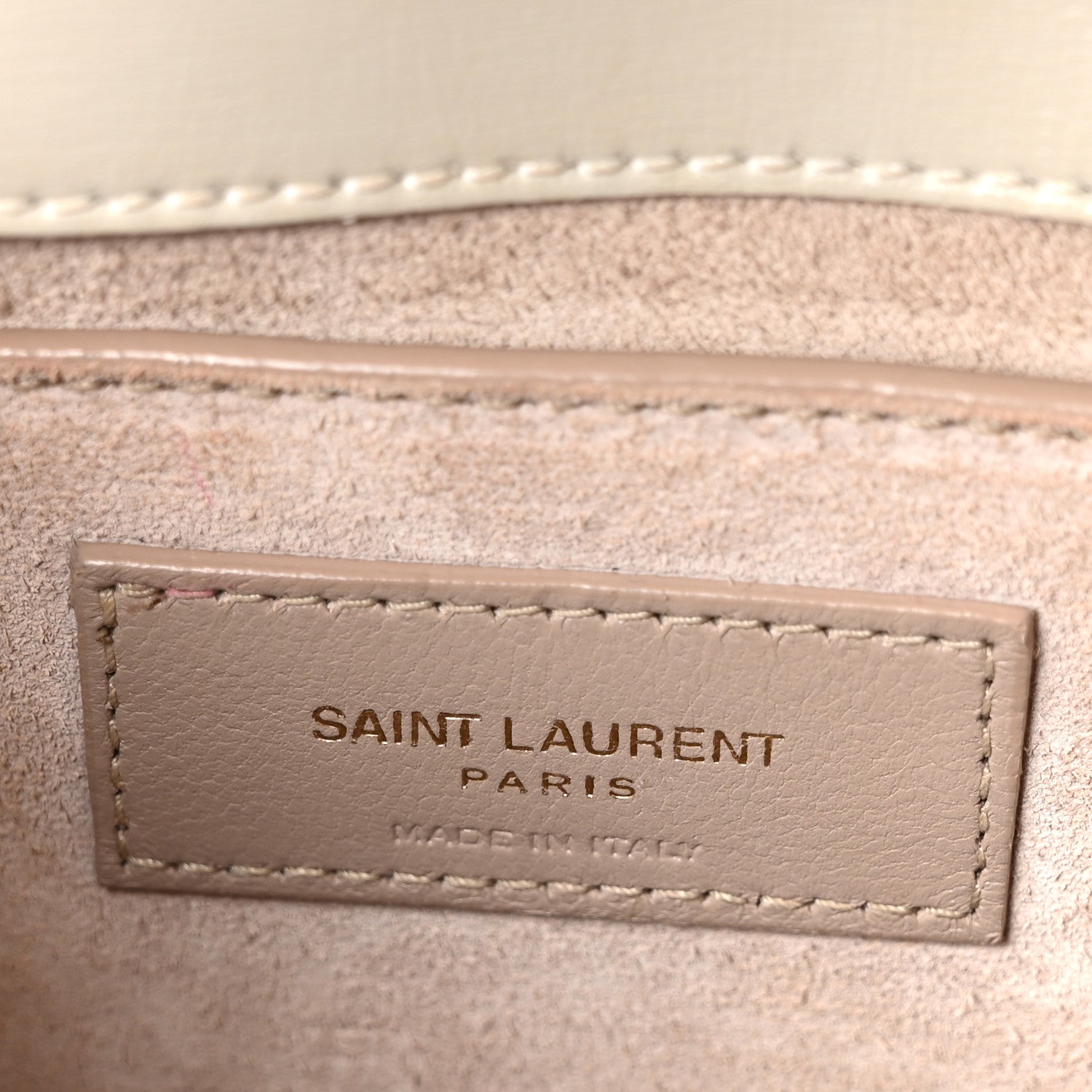 Saint Laurent Calfskin Medium Monogram Sunset Crema Soft 7 of 11
