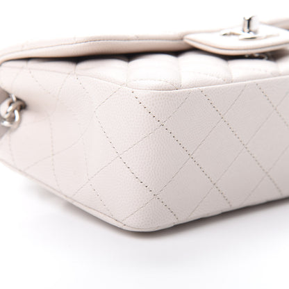 Chanel Caviar Quilted Mini Rectangular Flap Ivory 9 of 10