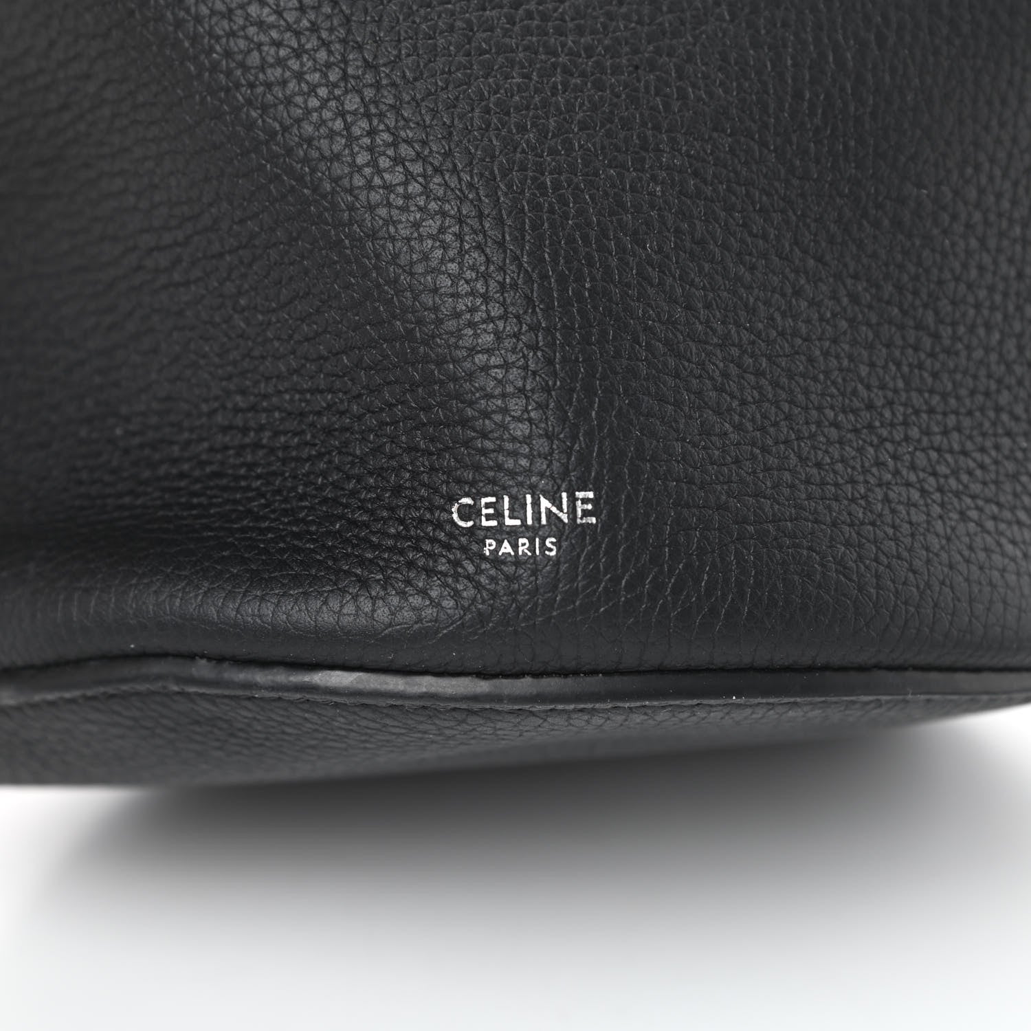 Celine Supple Grained Calfskin Nano Big Bag Bucket Black 6 of 10
