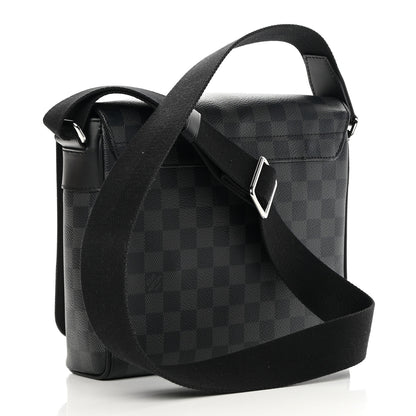 Louis Vuitton Damier Graphite District PM 3 of 11