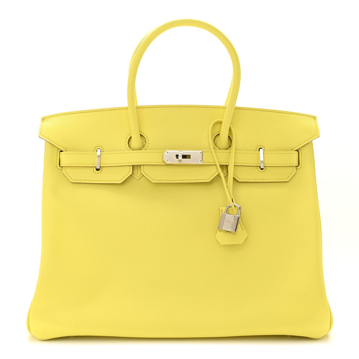 Epsom Birkin 35 Lime