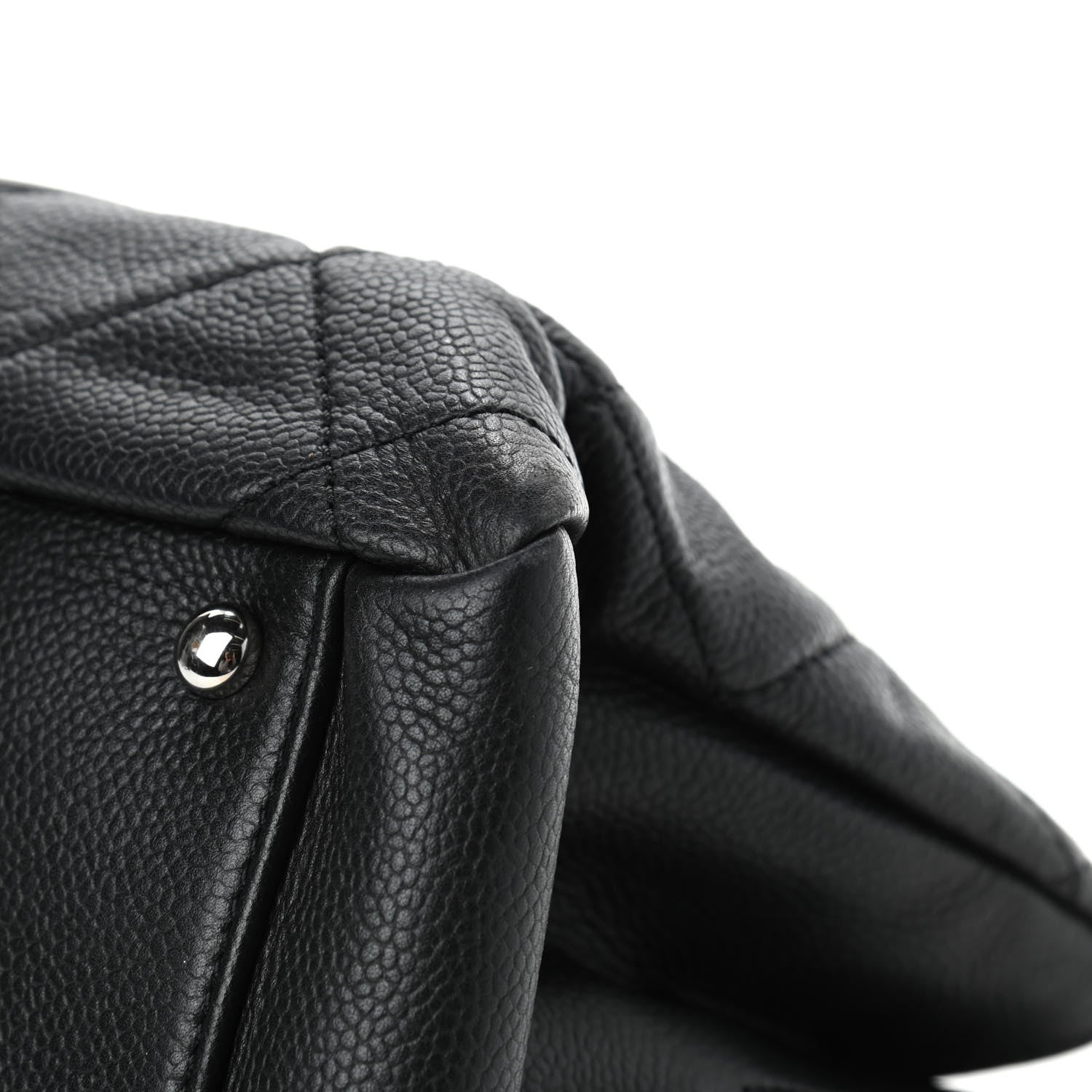 Chanel Caviar Quilted Timeless CC Soft Tote Black 9 of 12