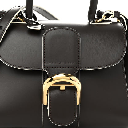 Delvaux Box Calfskin Mini Brillant Satchel Brown 8 of 10