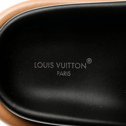 Louis Vuitton Nylon Monogram LV Pool Pillow Flat Comfort Mule 38 Cacao Brown 7 of 8