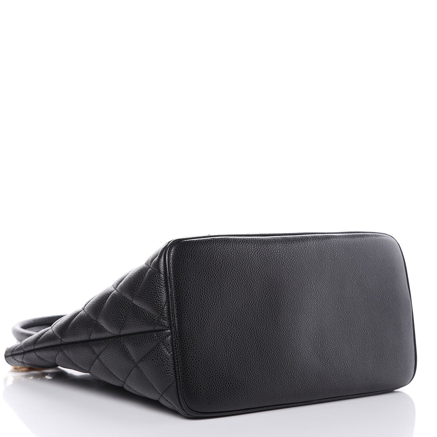 Chanel Caviar Quilted Medallion Tote Black 4 of 10