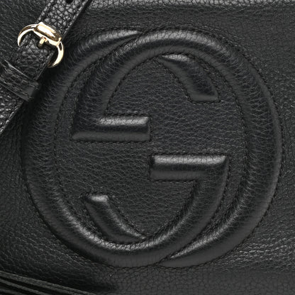 Gucci Pebbled Calfskin Small Soho Disco Bag Black 8 of 11