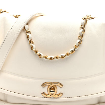 Chanel Lambskin Small Simply Flap White 8 of 10