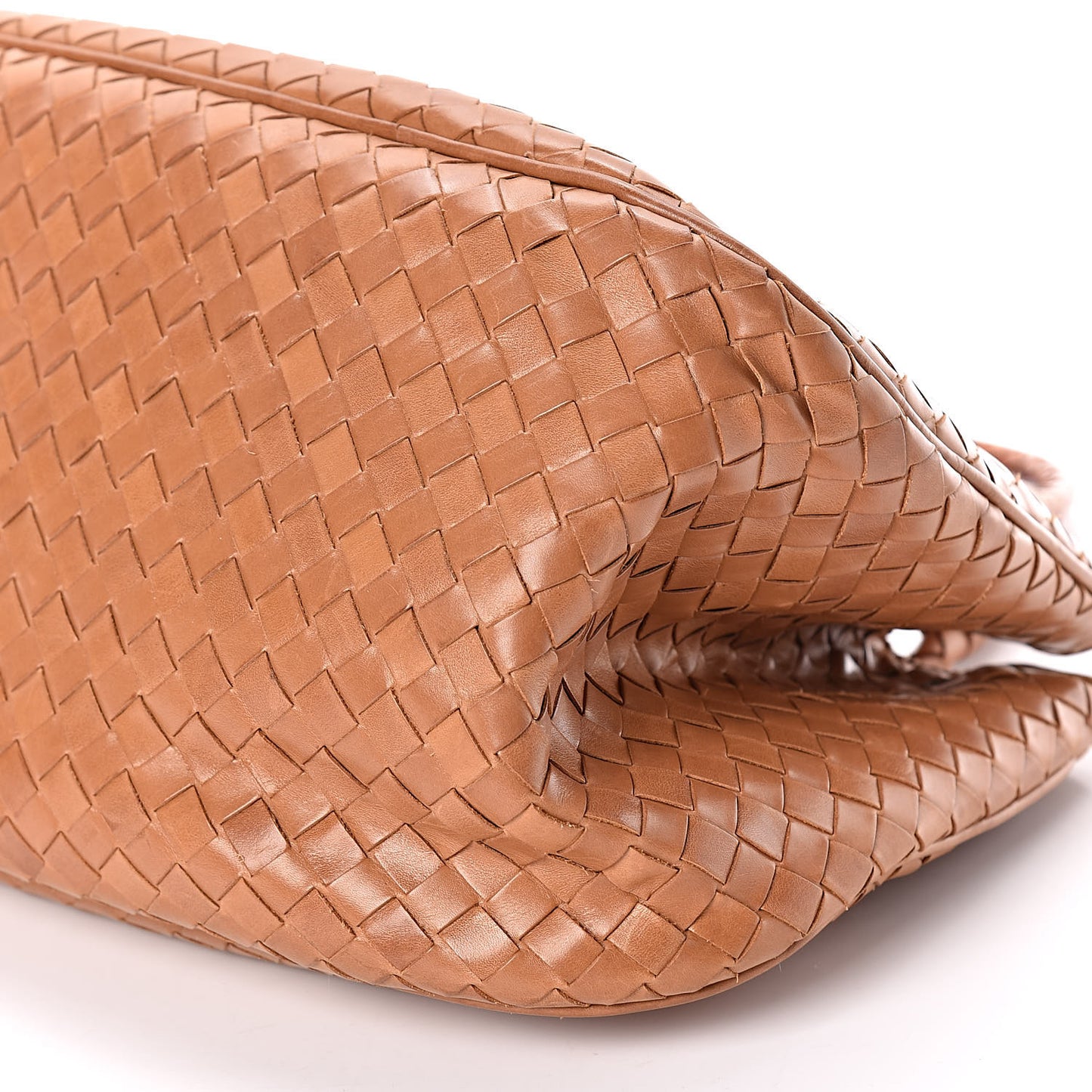 Nappa Intrecciato Woven Tote Noce