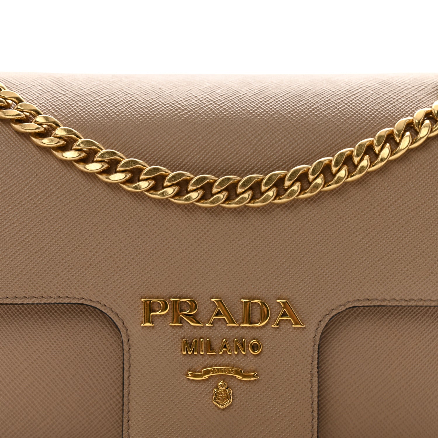 Prada Saffiano Flap Shoulder Bag Cammeo 7 of 13