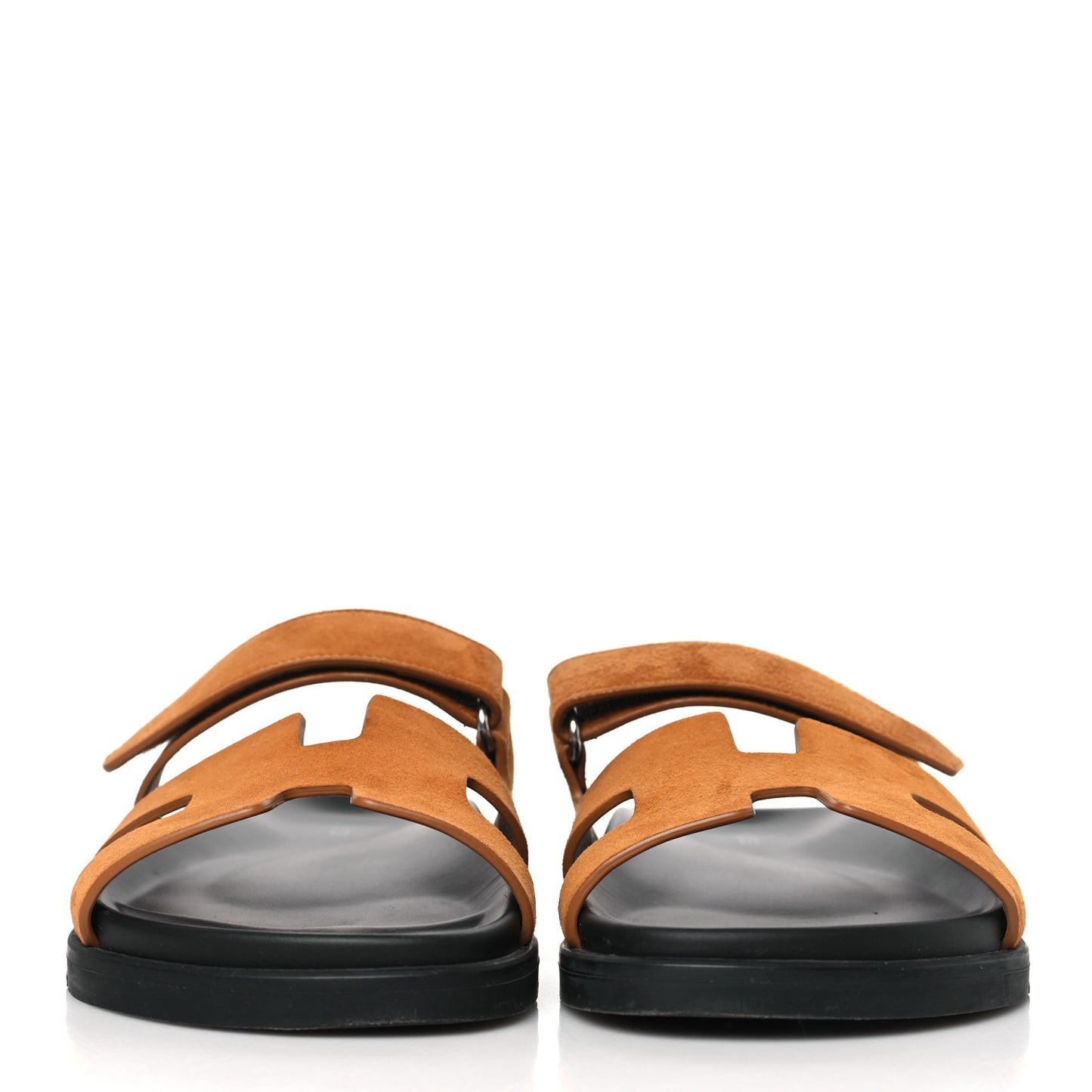 Suede Goatskin Womens Chypre Sandals 38.5 38.5 Naturel